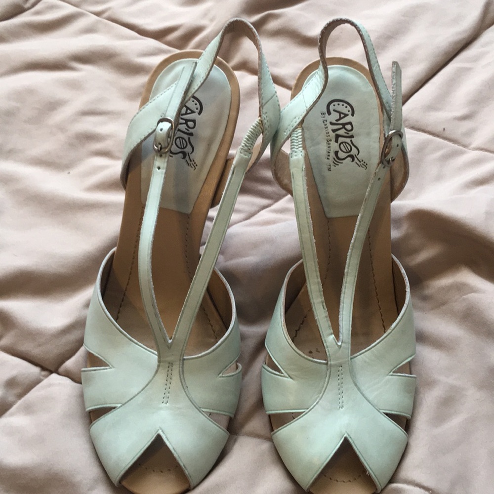 Carlos Santana 7 1/2 Strappy Heels